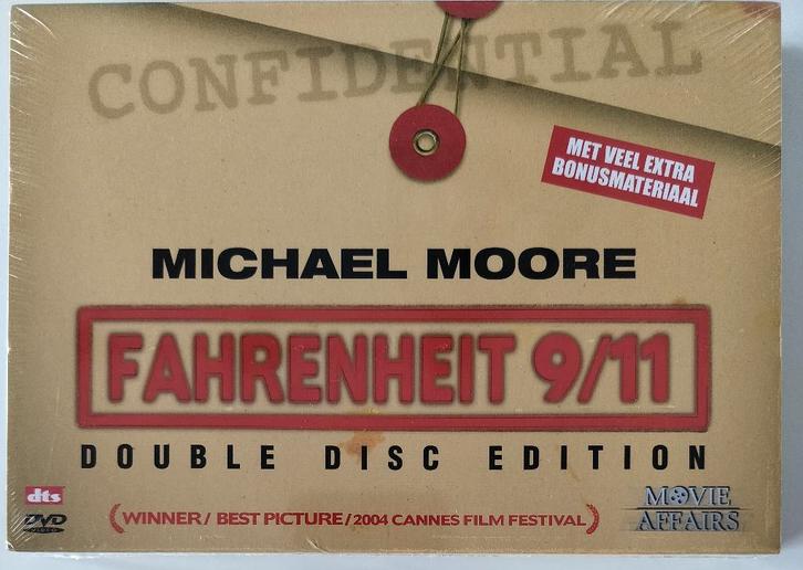 Fahrenheit 9/11 (2004) *Double Disc Edition *NEW*, Cd's en Dvd's, Dvd's | Documentaire en Educatief, Nieuw in verpakking, Politiek of Geschiedenis