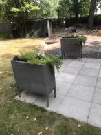 Bloembakken, Tuin en Terras, Bloembakken en Plantenbakken, Ophalen, Gebruikt, Rond, Minder dan 60 cm