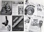 20 grote pagina's vol Franse advertenties reclames 1923-31, Ophalen