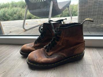 Vintage Dr. Martens Made in England - bruin - maat 39 beschikbaar voor biedingen