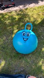 Blauwe skippybal, Kinderen en Baby's, Speelgoed | Buiten | Los speelgoed, Ophalen, Gebruikt