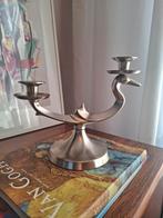 Vintage Metawa Holland Kandelaar Jaren 50/60, Gebruikt, Ophalen of Verzenden, Metaal, Kandelaar