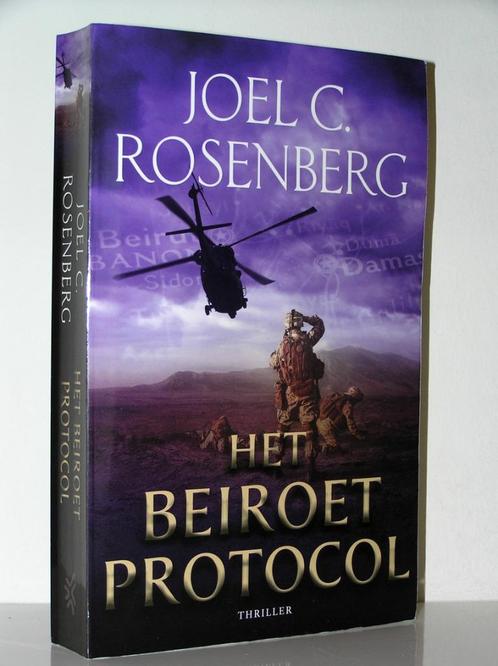 Joel Rosenberg - Het Beiroet protocol (spannend christelijk), Boeken, Romans, Zo goed als nieuw, Nederland, Ophalen of Verzenden