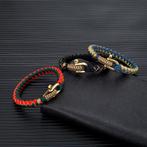 Paracord Armband Met Gouden Sluiting Voor Heren En Dames, Verzenden, Nieuw, Overige kleuren, Overige materialen