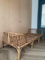 Rotan kinderbed, eenpersoonsbed, daybed, logeerbed, Ophalen