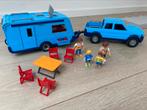Playmobil 9502 Fun Park-pick-up en caravan, Complete set, Zo goed als nieuw, Ophalen