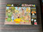 Elzzup? Nr. 4 1000 stukjes compleet (zelfde als Wasgij), Ophalen, 500 t/m 1500 stukjes, Gebruikt, Legpuzzel