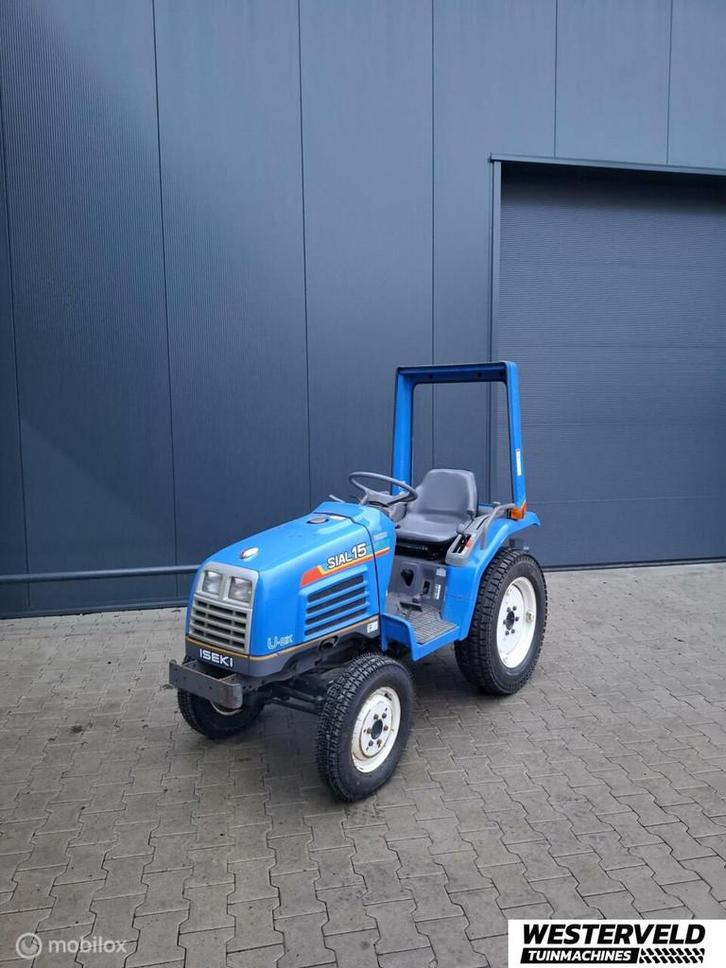 Gebruikte Iseki sial 15 mini tractor op gazonbanden 15pk, Zakelijke goederen, Agrarisch | Tractoren, Overige merken, Gebruikt