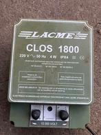 Schrikdraad +apparaat en handvaten, Ophalen, Zo goed als nieuw