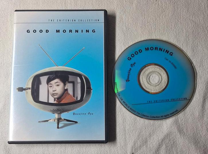 Good Morning ( Yasujiro Ozu ) Criterion Collection 84, Cd's en Dvd's, Dvd's | Klassiekers, Komedie, 1940 tot 1960, Ophalen of Verzenden