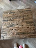 Sleeper wood salontafel, 100 tot 150 cm, Zo goed als nieuw, Rechthoekig, 50 tot 100 cm