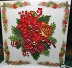 Diamond Painting kerstkaart met Kerstbal 3, Ophalen of Verzenden, Nieuw, Kerst