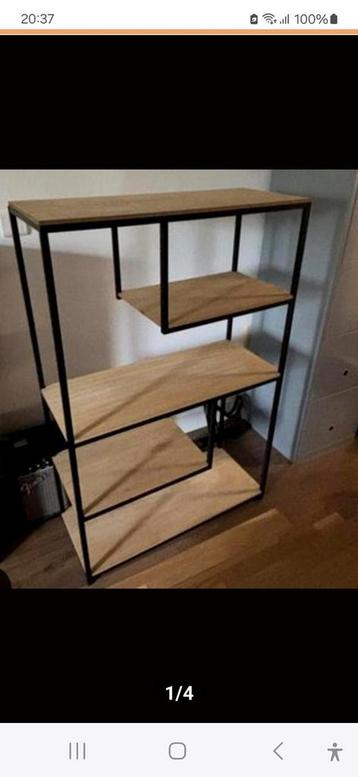 Wandrek industriële stijl 120cm hoog 80cm breed 30cm diep beschikbaar voor biedingen