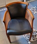 3 armstoelen, eetkamerstoelen, Huis en Inrichting, Stoelen, Ophalen, Gebruikt, Riet of Rotan, Drie