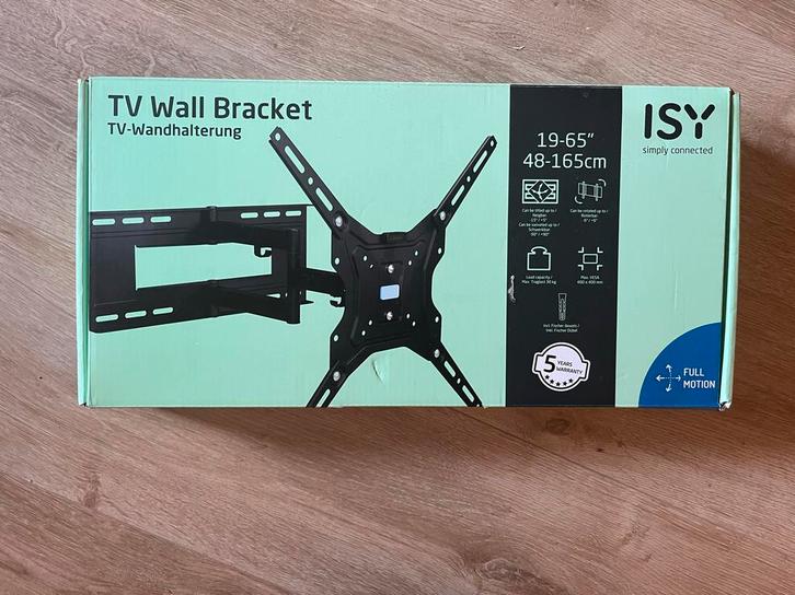 ISY TV 3200 TV Muurbeugel - Nieuw in Doos, Audio, Tv en Foto, Televisiebeugels, Nieuw, Ophalen of Verzenden