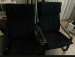Te koop aangeboden 2 Ikea Poang stoelen inclusief kussens, Huis en Inrichting, Fauteuils, Zo goed als nieuw, Ophalen