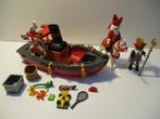 playmobil Sinterklaas met piet op de boot., Complete set, Ophalen of Verzenden, Zo goed als nieuw