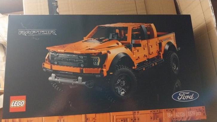 LEGO Technic Ford F-150 Raptor 42126 - Nieuw!, Kinderen en Baby's, Speelgoed | Duplo en Lego, Nieuw, Lego, Complete set, Ophalen of Verzenden