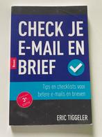 Eric Tiggeler - Check je e-mail en brief, Ophalen of Verzenden, Zo goed als nieuw, Eric Tiggeler