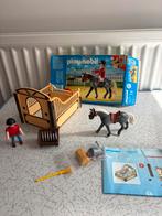 Playmobil setje paard in stal nummer 5110, Ophalen of Verzenden, Gebruikt, Complete set