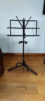 Boston muziekstandaard met gitaar standaard in één., Ophalen of Verzenden, Zo goed als nieuw, Gitaar