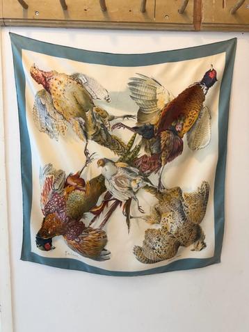 Hermès sjaal Belle Chasse Henri de Linarès in 1963.  beschikbaar voor biedingen