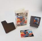 Mission Impossible NES + Boekje en uitgesneden hoes, Spelcomputers en Games, Games | Nintendo NES, Gebruikt, 1 speler, Ophalen of Verzenden