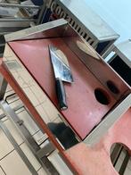 Haring snijplank en rvs bak, Ophalen, Zo goed als nieuw