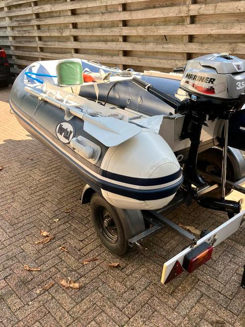 Vortex rubberboot, Watersport en Boten, Rubberboten, Gebruikt, Overige merken, Overige materialen, Minder dan 70 pk, Benzine, Ophalen