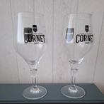 2x Bierglas Cornet, groot, Ophalen of Verzenden, Nieuw, Glas of Glazen, Overige merken