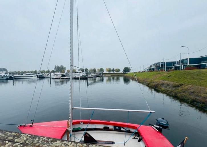 Zeilbootje, Watersport en Boten, Zeilen en Zeiltoebehoren, Gebruikt, Overige typen, Minder dan 15 m², 3 tot 6 meter, Ophalen