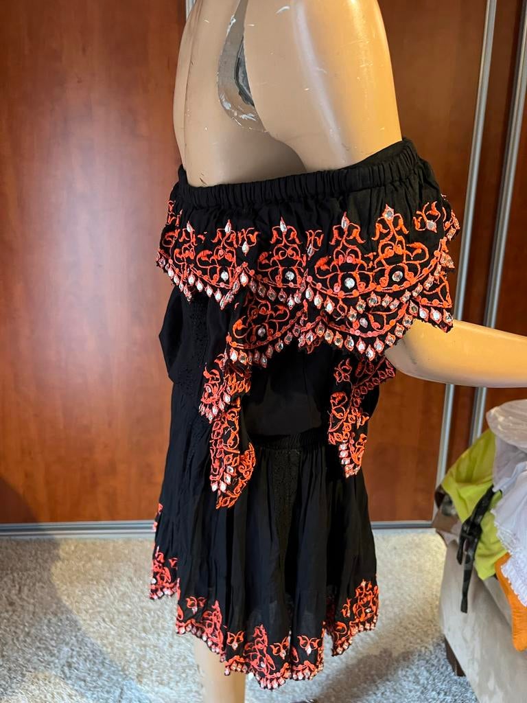 Diamond For Eden jurk maat 2 S origineel ZGAN, Kleding | Dames, G, Diamond For Eden jurk, Zwart, Ophalen of Verzenden