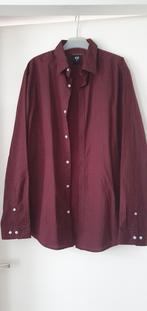 Bordeaux rood H&M overhemd - Maat M, Slim Fit, Kleding | Heren, Overhemden, Zo goed als nieuw, H&M, Rood, Halswijdte 39/40 (M)