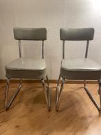 2 vintage Franse bureaustoelen, Ophalen, Gebruikt, Twee, Vintage