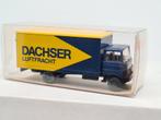 Mercedes LP809 Dachser bakwagen - Wiking 1/87, Verzenden, Zo goed als nieuw, Bus of Vrachtwagen, Wiking