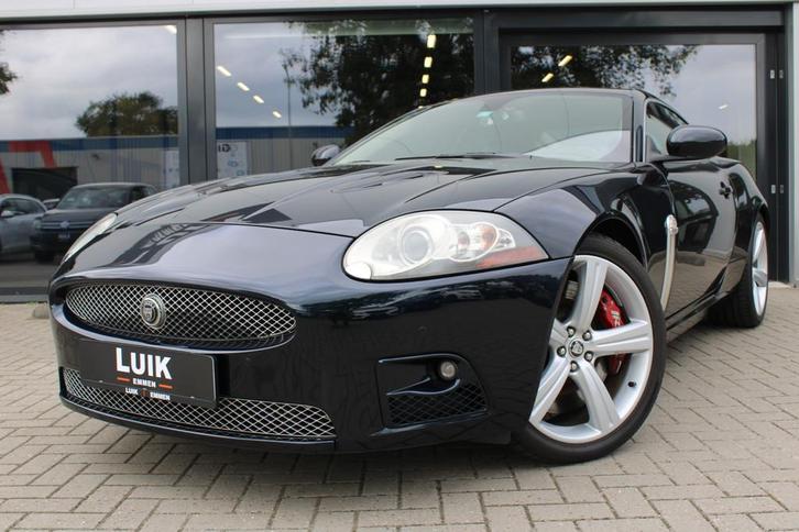 Jaguar XKR 4.2 V8 Coupé YOUNGTIMER + LEDER + BOWERS & WILKI, Auto's, Jaguar, Bedrijf, Te koop, XK, ABS, Adaptive Cruise Control