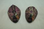 Set van 2 Indonesische maskers – Rama & Shinta – Jogjakarta, Ophalen of Verzenden