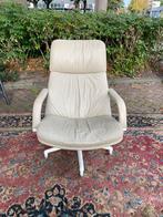 Fauteuil leren F154 Geoffrey Harcourt Artifort, Huis en Inrichting, Fauteuils, Ophalen of Verzenden, Zo goed als nieuw, 75 tot 100 cm