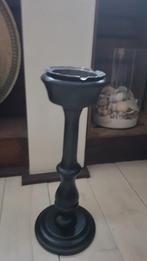 Vintage tinnen asbak op standaard, Ophalen of Verzenden, Gebruikt