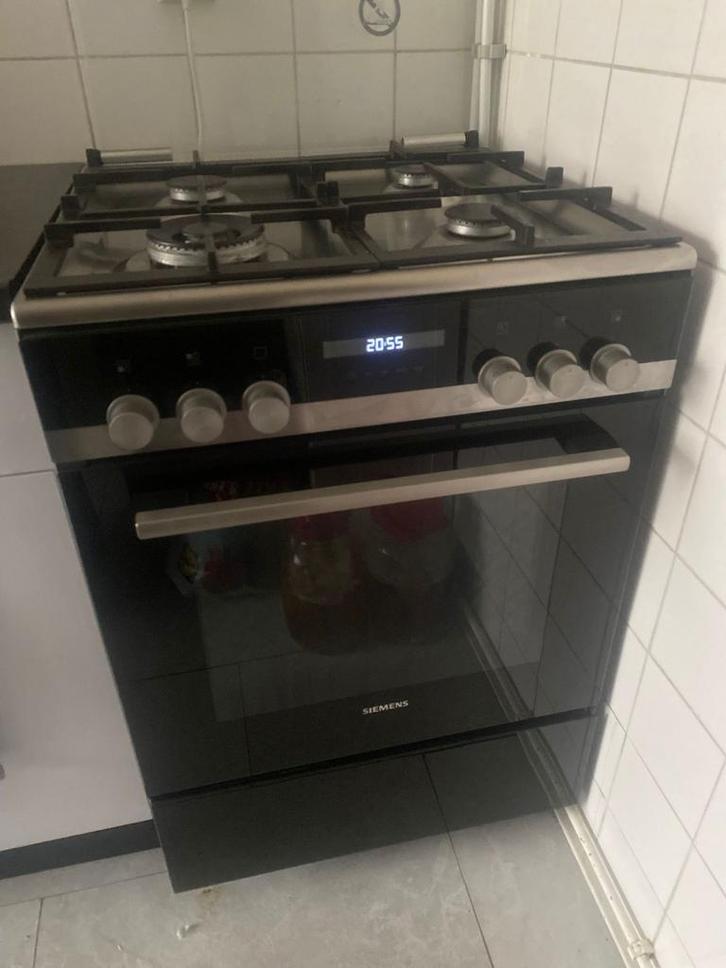 Siemens HX9S5I40N/04 Fornuis met Oven, Witgoed en Apparatuur, Ovens, Gebruikt, Vrijstaand, Oven met grill, 45 tot 60 cm, Ophalen of Verzenden