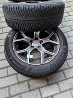 Winterbanden + Velgen Mitsubishi Outlander PHEV 225/55R18, Auto-onderdelen, Banden en Velgen, Ophalen, 18 inch, Gebruikt, Banden en Velgen