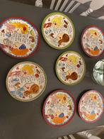 Blond Amsterdam Even Bijkletsen Ontbijtborden x 6, Ophalen, Blond Amsterdam, Zo goed als nieuw, Bord(en)