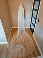 Prachtige ivory sluier soepelvallend zacht tule 300 cm, Ophalen of Verzenden, Zo goed als nieuw, Roze, Accessoires