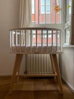 Kidsmill Lars wieg, wit/naturel, incl matras & toebehoren, Kinderen en Baby's, Babywiegjes en Ledikanten, Ophalen, Zo goed als nieuw