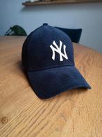 New York Yankees cap navy corduroy M/L, Ophalen of Verzenden, Zo goed als nieuw, One size fits all