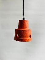 Keramiek oranje retro hanglampjes (2) jaren 60, Overige materialen, Gebruikt, Onbekend, Ophalen of Verzenden