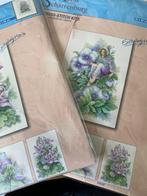 BORDUURPAKKET 2 X M. VAN SCHARRENBURG COLUMBINE & VIOLET, Verzenden, Nieuw, Handborduren, Borduurpakket