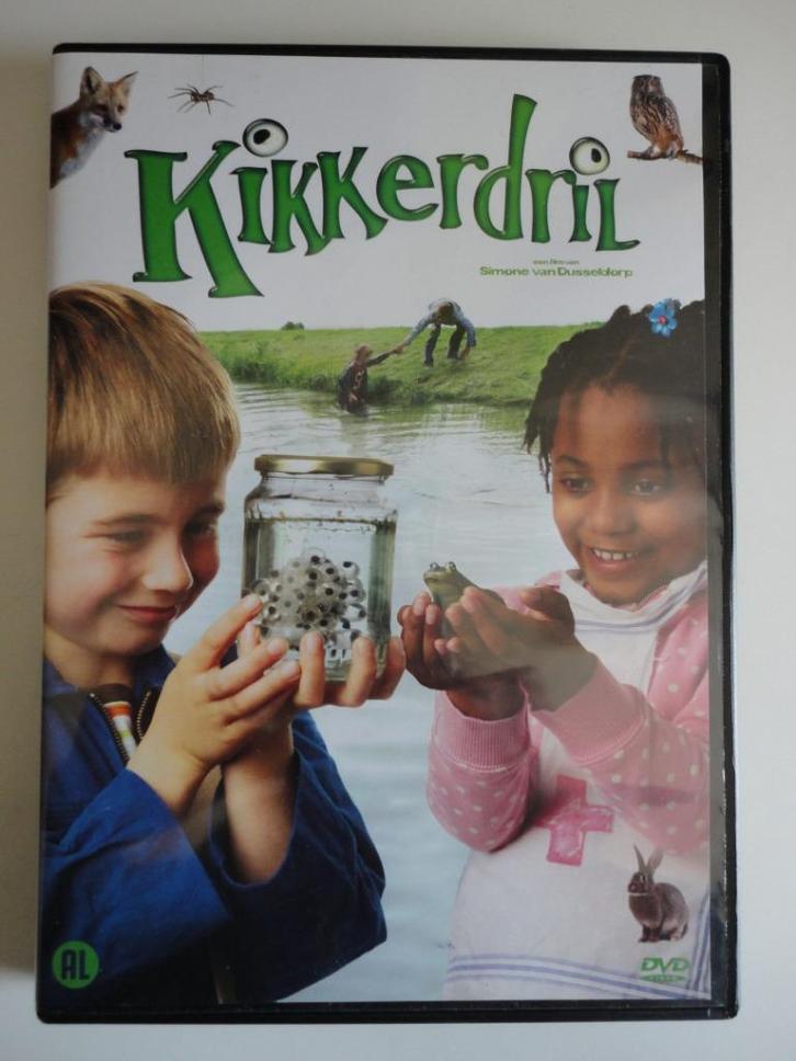 Kikkerdril (2009), Cd's en Dvd's, Dvd's | Kinderen en Jeugd, Zo goed als nieuw, Film, Avontuur, Alle leeftijden, Ophalen of Verzenden