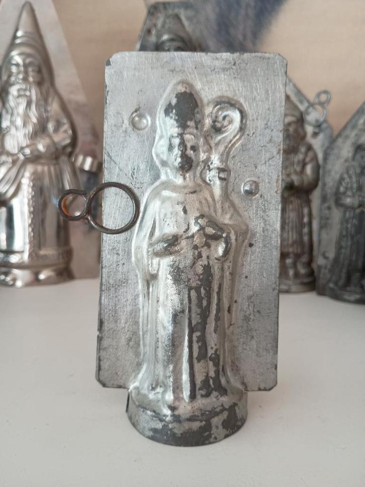 Chocolade mal; Sint Nicolaas, Sinterklaas, Saint Nicolas, Antiek en Kunst, Antiek | Keukenbenodigdheden, Ophalen of Verzenden