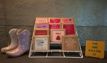 Tegeltjes met Spreuken - Leuke Decoratie! beschikbaar voor biedingen